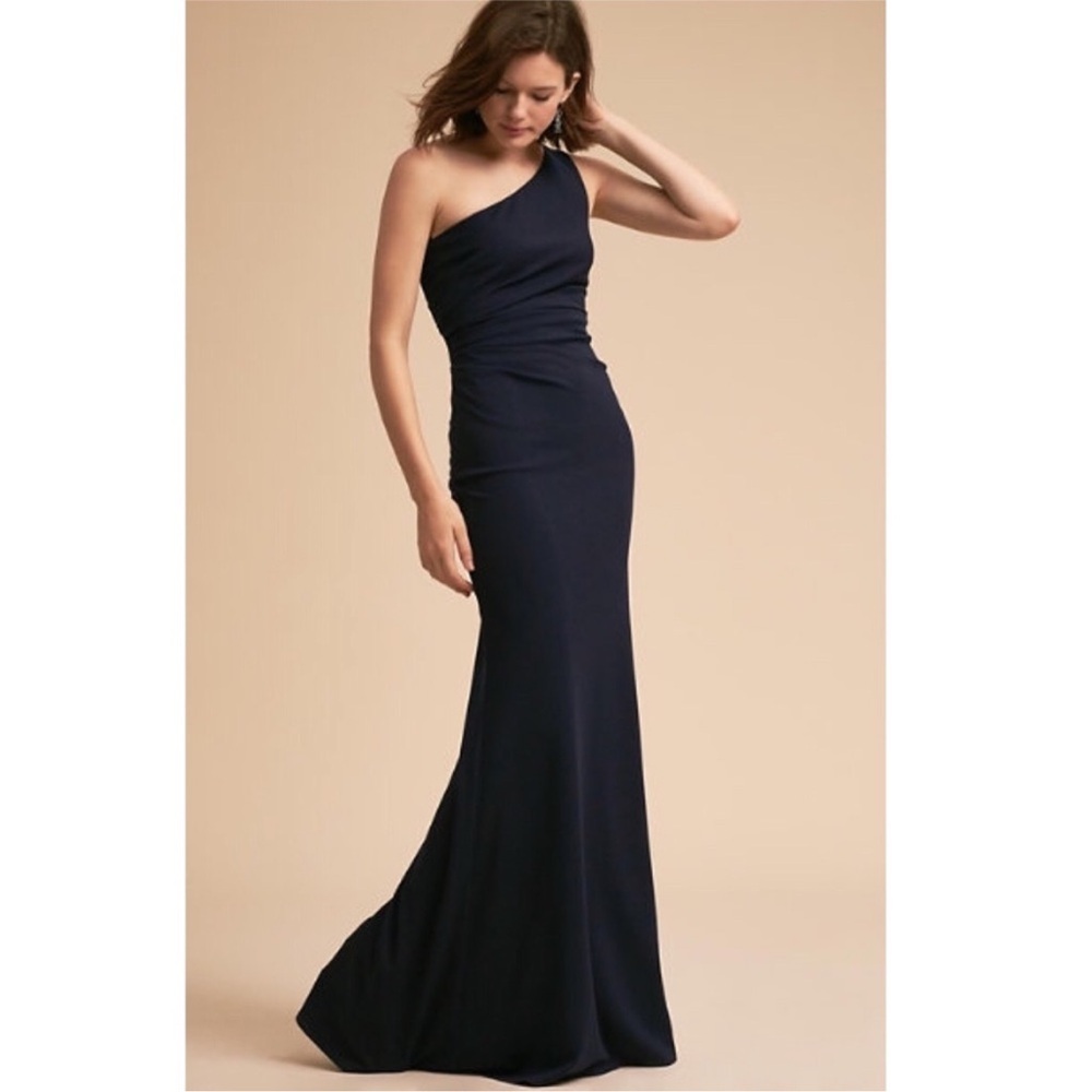 BHLDN Katie May Gwyneth Dress In Navy